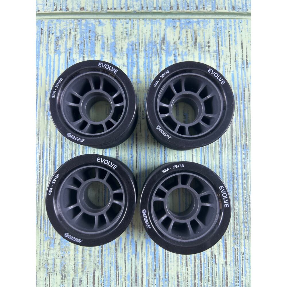 Bont Skates Evolve Roller Derby Skate Wheels SET of 4